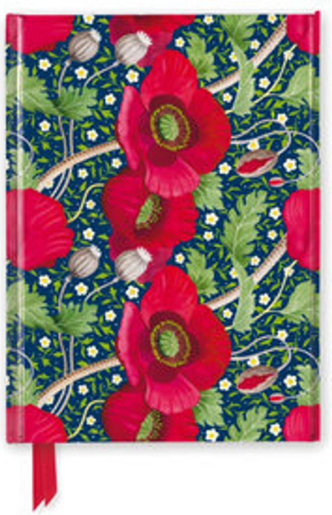 Bex Parkin: Red Poppies (Foiled Journal)