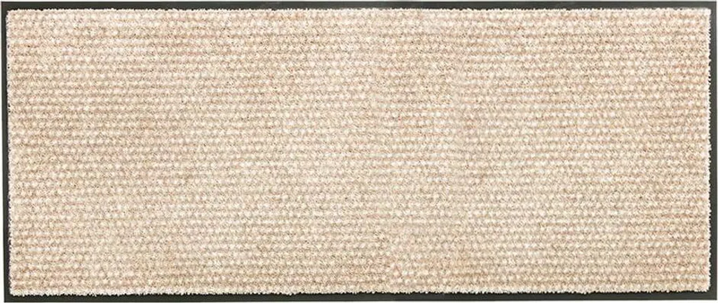 Paillasson MIAMI Beige 67x150 cm : Fini les Sols Sales et les Glissades