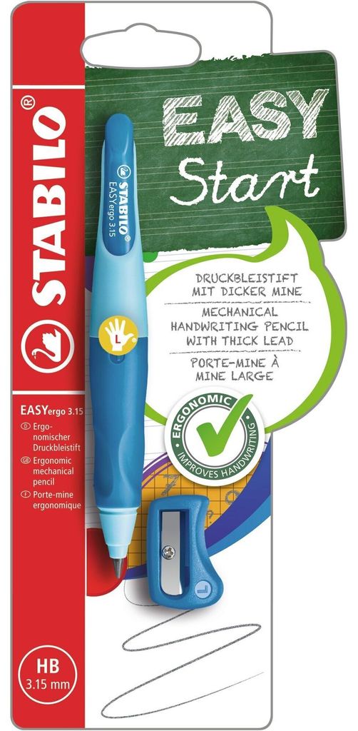 Stabilo® B-46867-3. Lápiz de presión ergonómico para Imagen del producto 