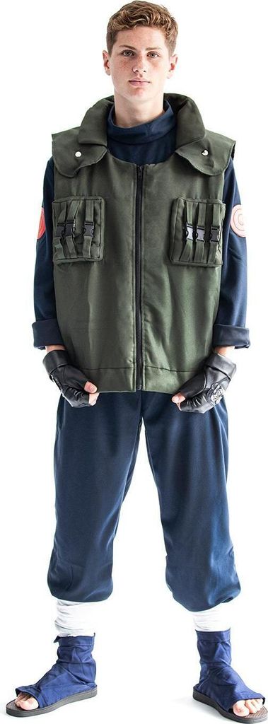 Cosplay Kostüm von Kakashi Hatake | Ninja Uniform mit Weste Produktbild 