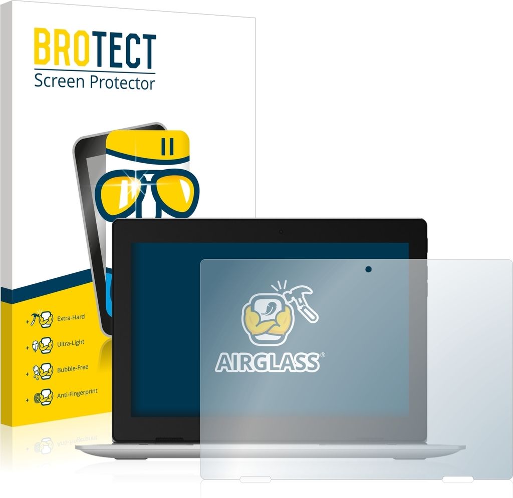 BROTECT Schutzglas für Lenovo IdeaPad D330 Schutzfolie Panzer Folie Glas Display Schutz klar