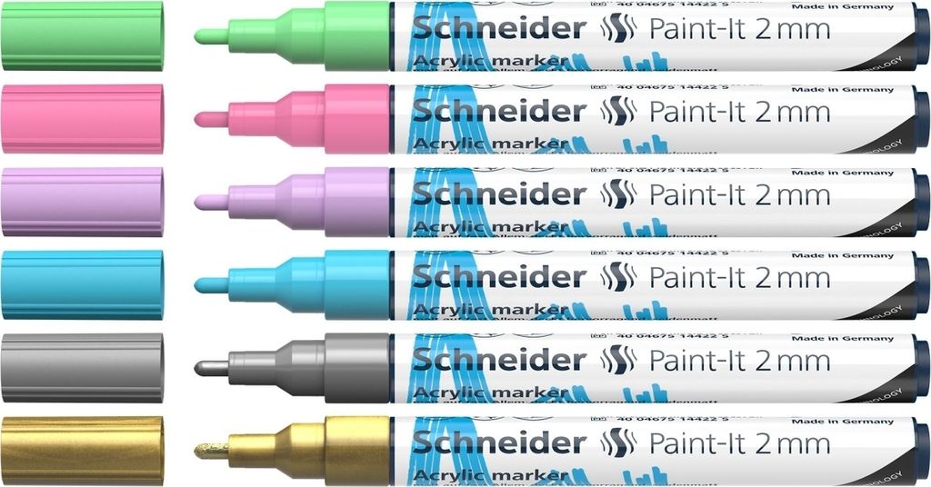 Acrylmarker Paint-It 310 2mm VE=10x6 Farben