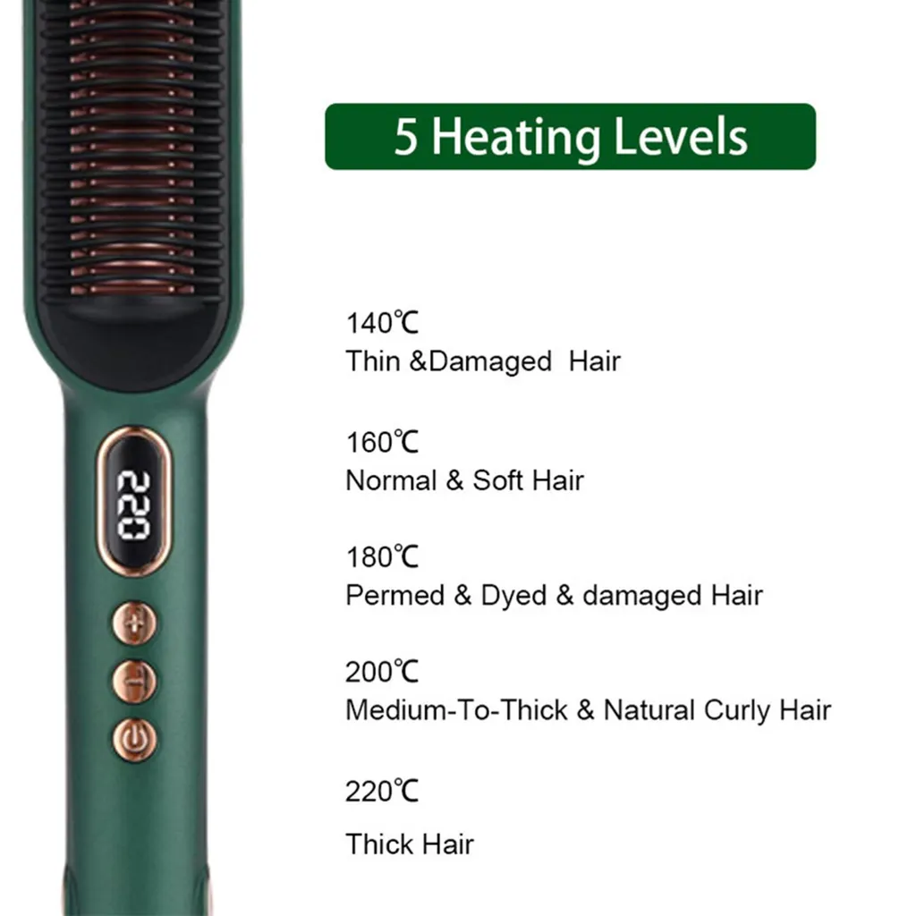 Outil de coiffure multifonction fer à onduler et lisseur professionnel - 3