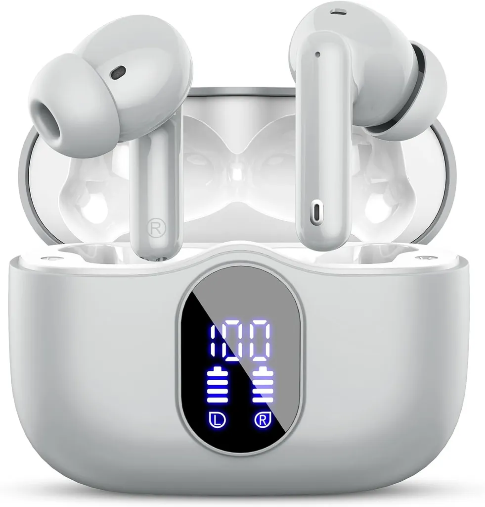 Cuffie Bluetooth 5.3 Eleganti: Audio HiFi e 40 Ore di Libertà