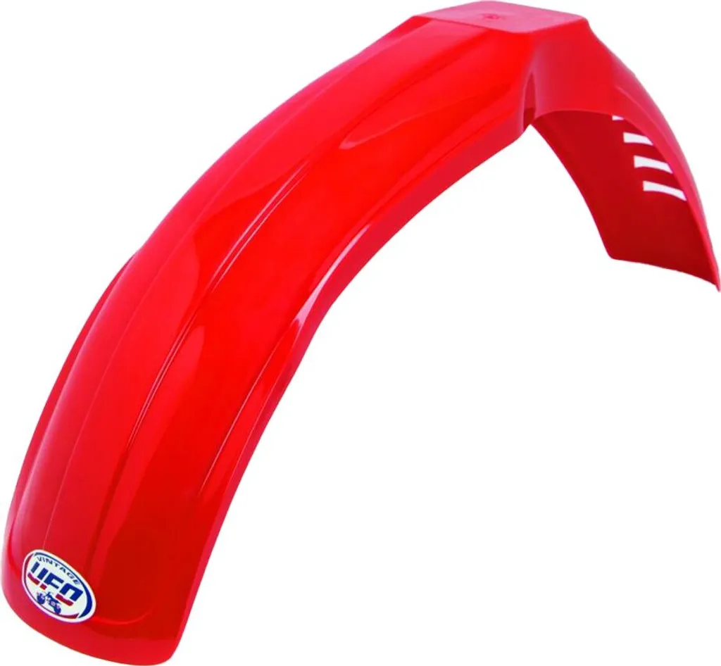 Garde-boue avant UFO Vintage rouge universel contre les projections