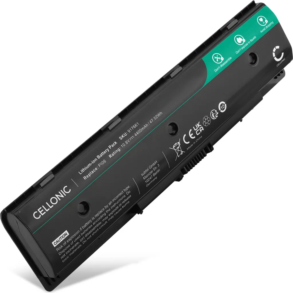 Batteria HP Pavilion 15-E 17-E Envy 15-J PI06 4400mAh CELLONIC