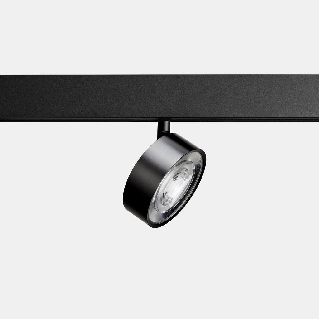 LedsC4 Luminaria LED Bajo Voltaje para Interior y Exterior, Eficiencia Energética Avanzada, Diseño Moderno, 2700K-4000K, Negro, Transparente, Di...