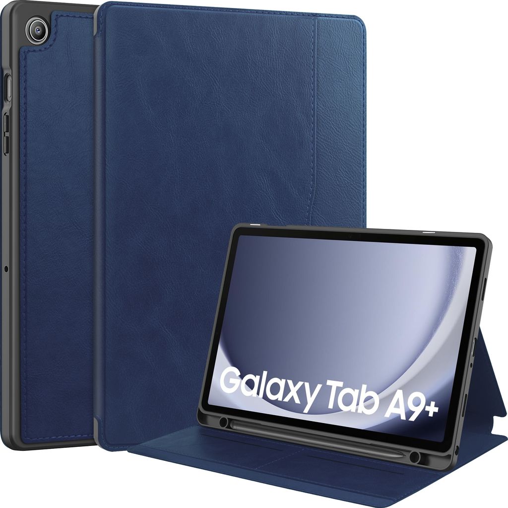 Schutzhülle für Samsung Galaxy Tab A9+ Plus 2023 X210 X215 11 Zoll Slim Case Etui mit Standfunktion und Auto Sleep/Wake Funktion