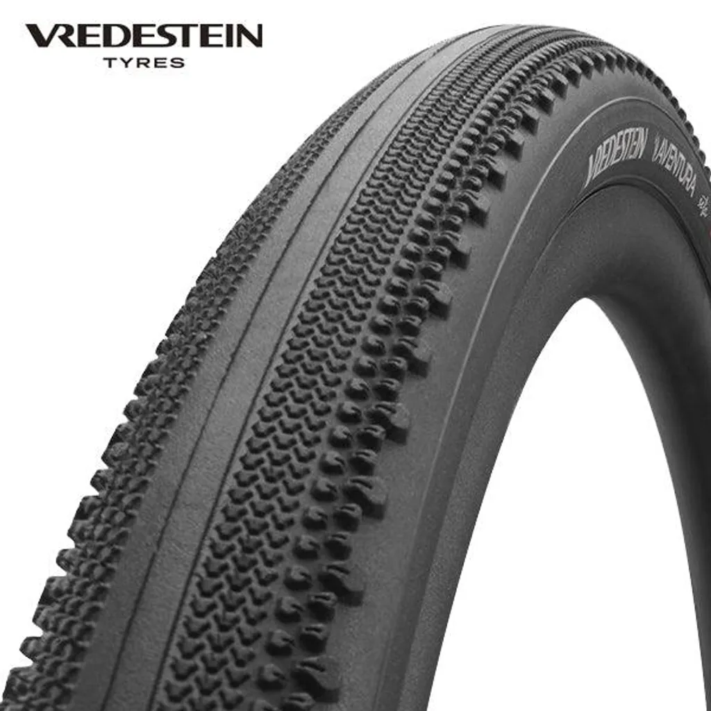 Pneu vélo gravel tubeless Vredestein Aventura Seta 700 x 38 rigide
