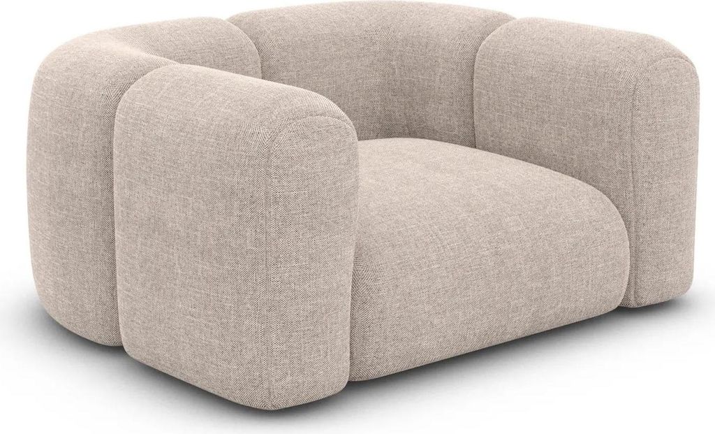 Strukturstoff Sessel Belio Beige