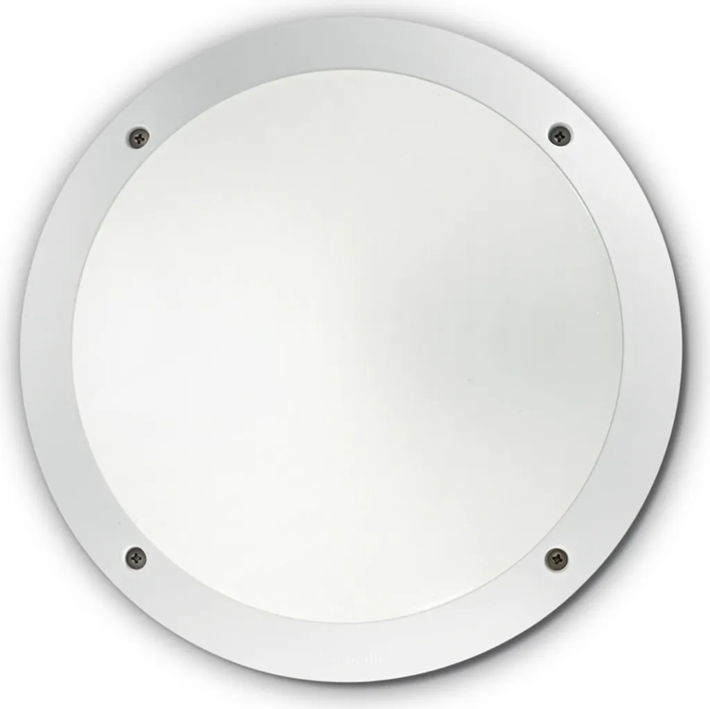 Lampe d'Extérieur Plafonnier Blanc en Aluminium pour Terrasse et Porche