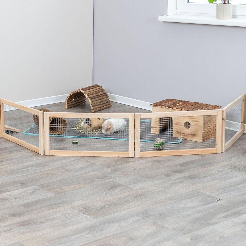 TRIXIE Indoor Freilaufgehege - diverse - 4 Elemente à 60 × Produktbild 