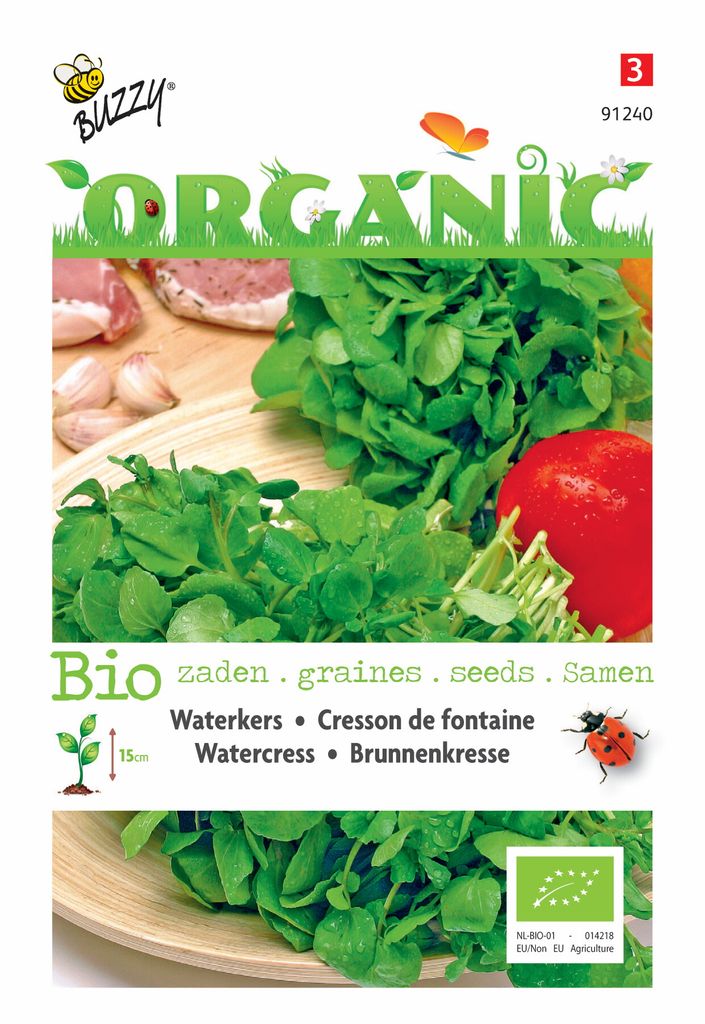 Brunnenkresse Kressesamen von Buzzy Seeds Kaufland.de