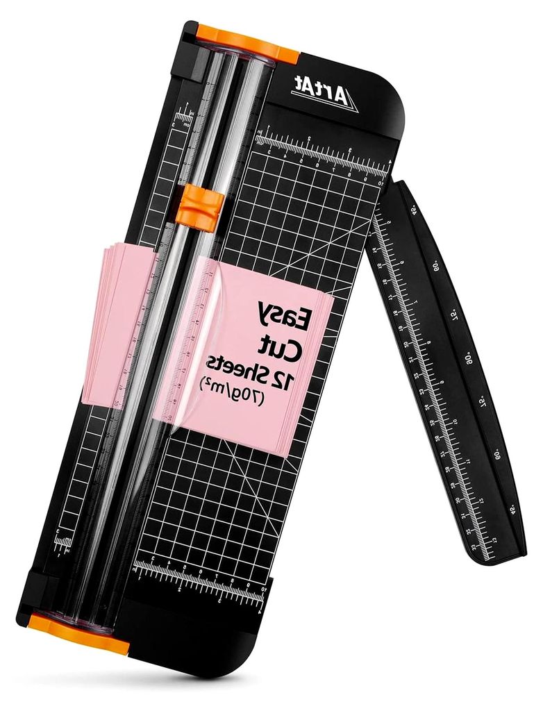 A4-Papierschneider, 30,5 cm, gerades Schneiden, Scrapbooking-Werkzeug mit automatischen Sicherheitsklingen für Bastelpapier, Karten, Gutscheine, V...