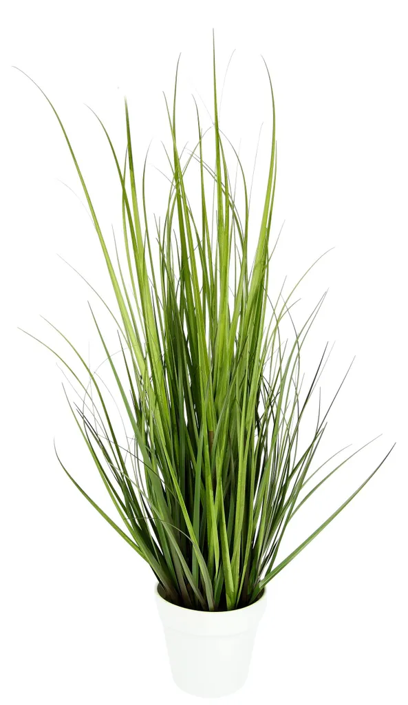 Plante artificielle graminée ornementale, herbe en pot style roseau sauvage