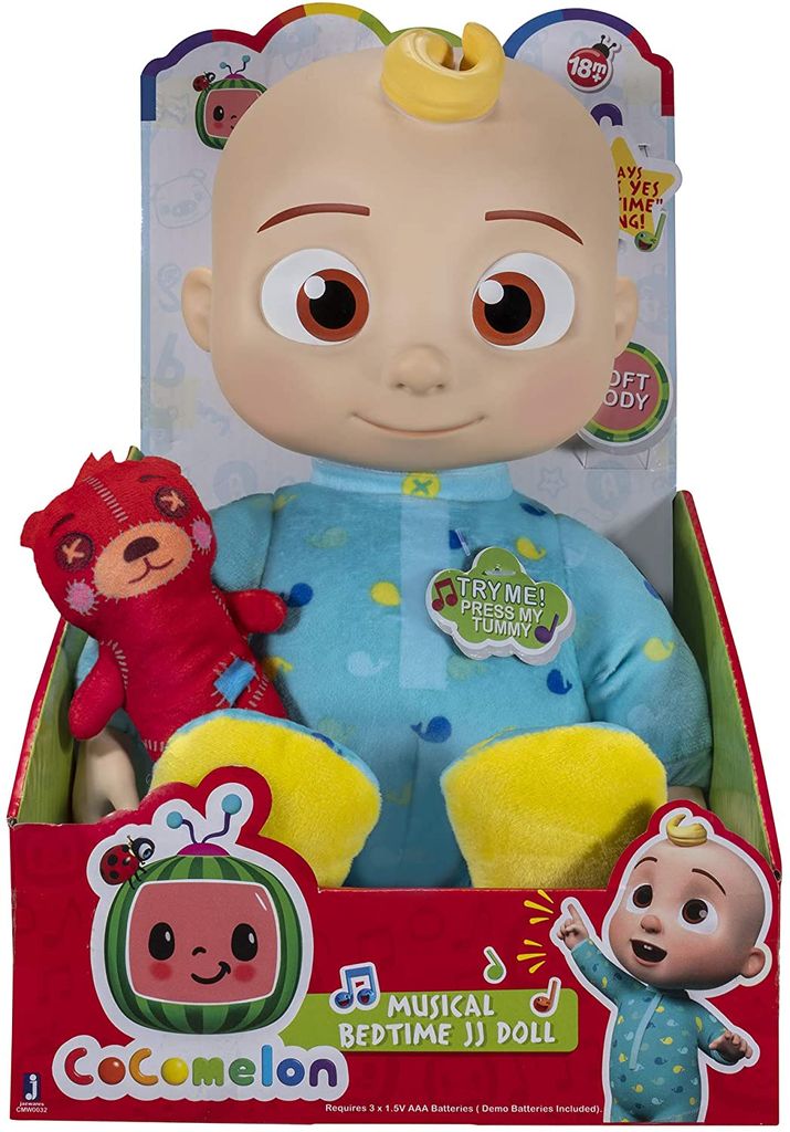Bandai Teddy Jj Musical Süße Träume Cocomelon Mehrfarbig Produktbild 