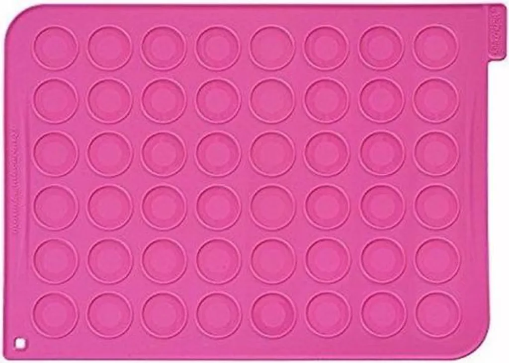 Moule en silicone pour macarons 30x40cm - Tapis de cuisson avec 48 empreintes