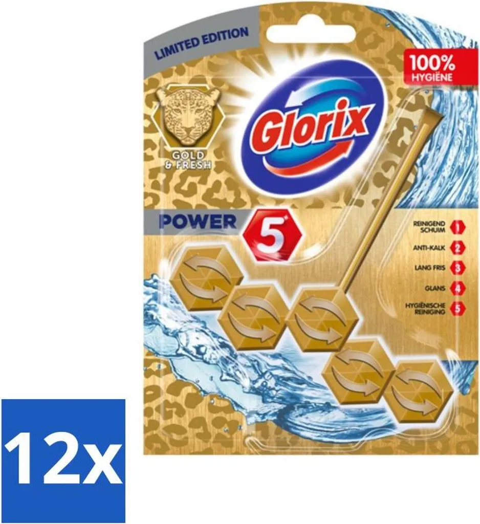 Glorix Oro & Freschezza Edizione Limitata: L'Igiene che Arreda il Bagno
