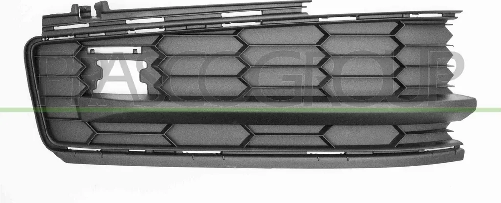Grille d'aération PRASCO SK8102124 noire pour Kodiaq gauche robuste