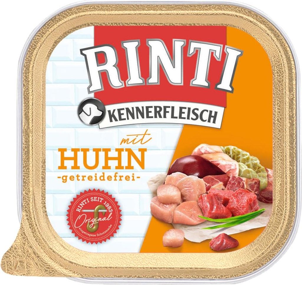 Rinti - Kennerfleisch Plus 9x300g | Huhn