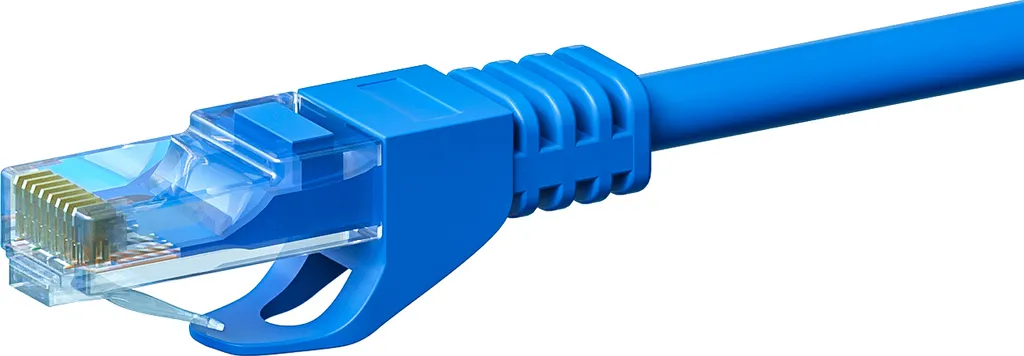 Cavo Patch LAN Cat6 15mt Blu U/UTP CCA - Alta Velocità per Casa e Ufficio - 2