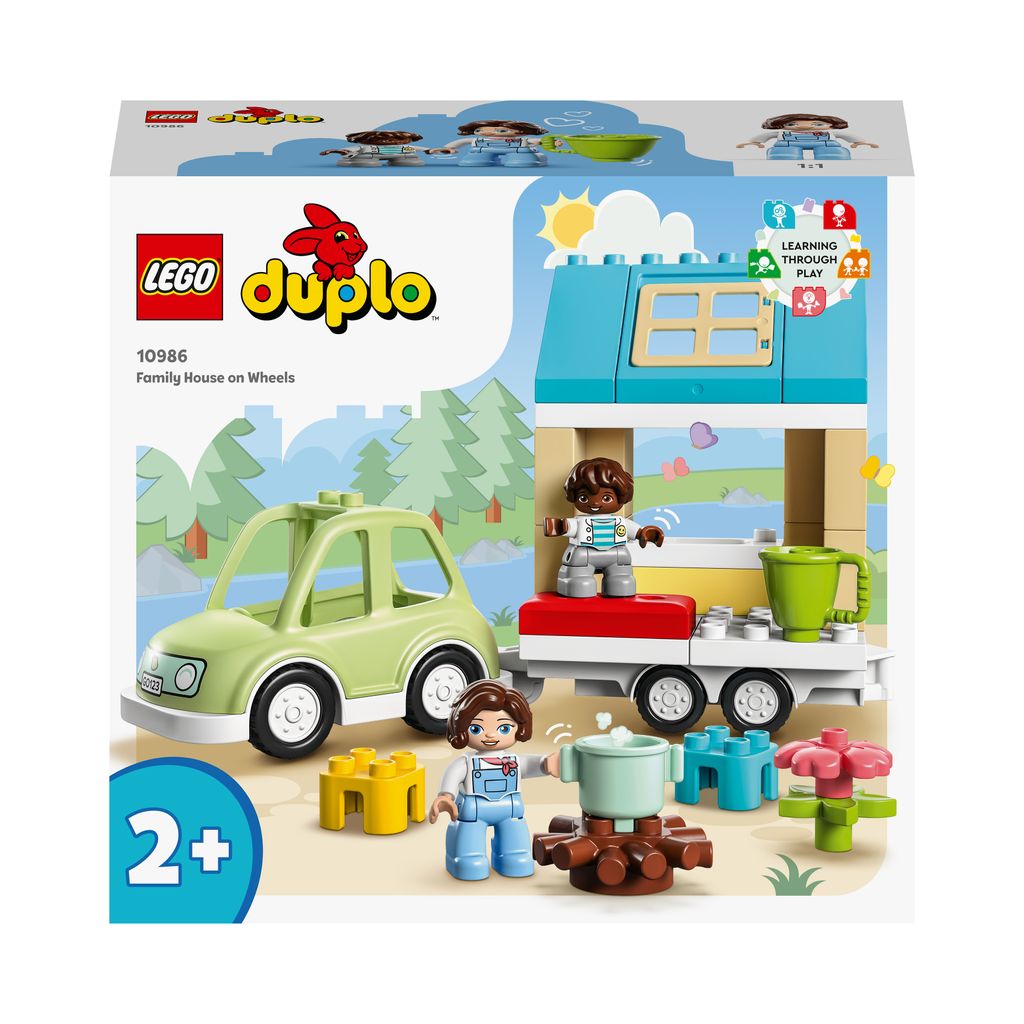 LEGO 10986 DUPLO Zuhause auf Rädern, Spielzeugauto mit Produktbild 