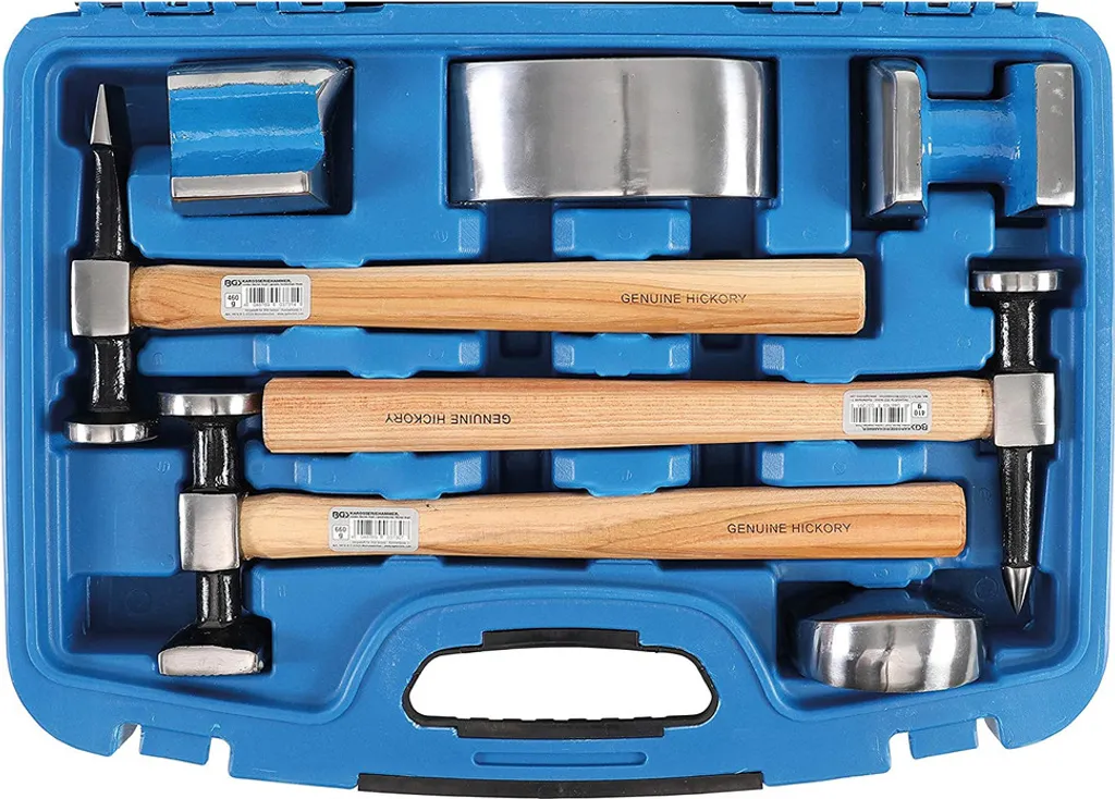 Kit Professionale Carrozzeria 7 Pezzi - Martelli e Tassi Anti-Ammaccatura