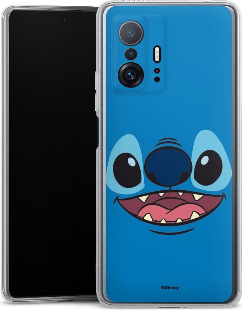 DeinDesign Handyhülle für Xiaomi 11T 5G Silikon Hülle Case Smartphone Schutzhülle Disney Offizielles Lizenzprodukt Lilo & Stitch