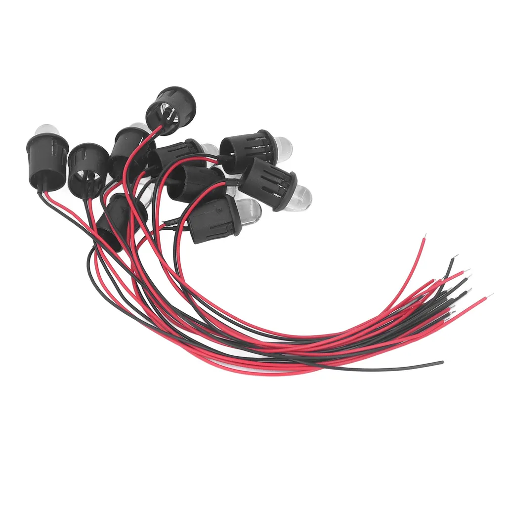 Luce a diodi LED, indicatore del cruscotto, luce a diodi LED da 12 V, luce pilota, spia LED, luce a diodi