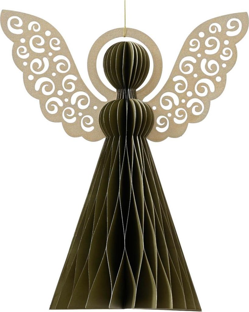 Decoris Engel grün 40cm