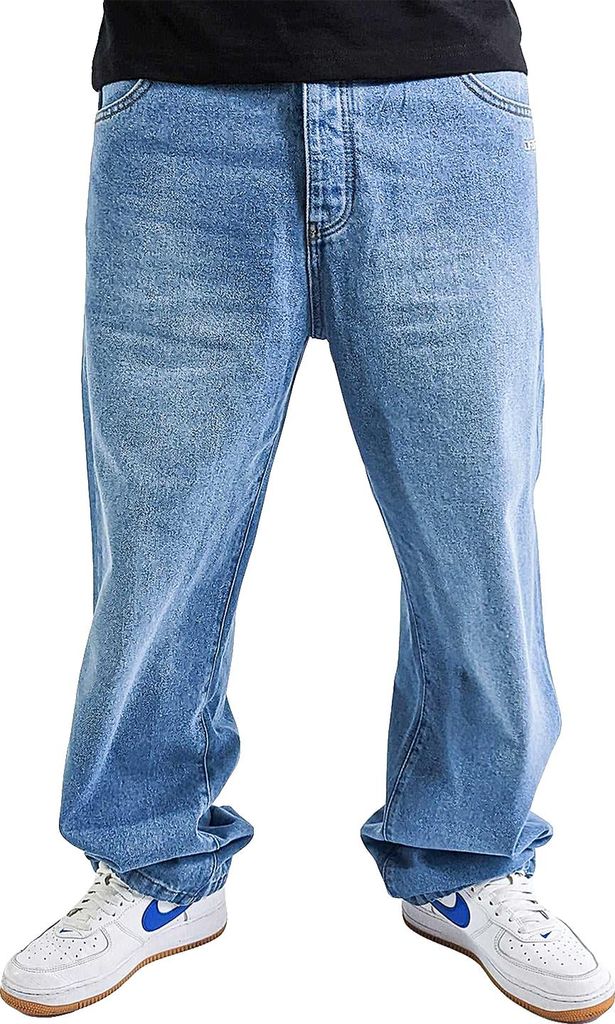 DADA Supreme Baggy Jeans mit Handytasche Urban Denim Pants Größe: 36W