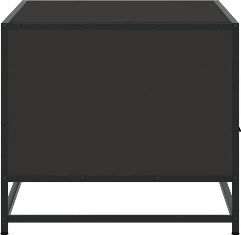 Tavolino Industrial Nero 100x50x45 Best Möbel Cloris - Qualità e Prezzo - 6