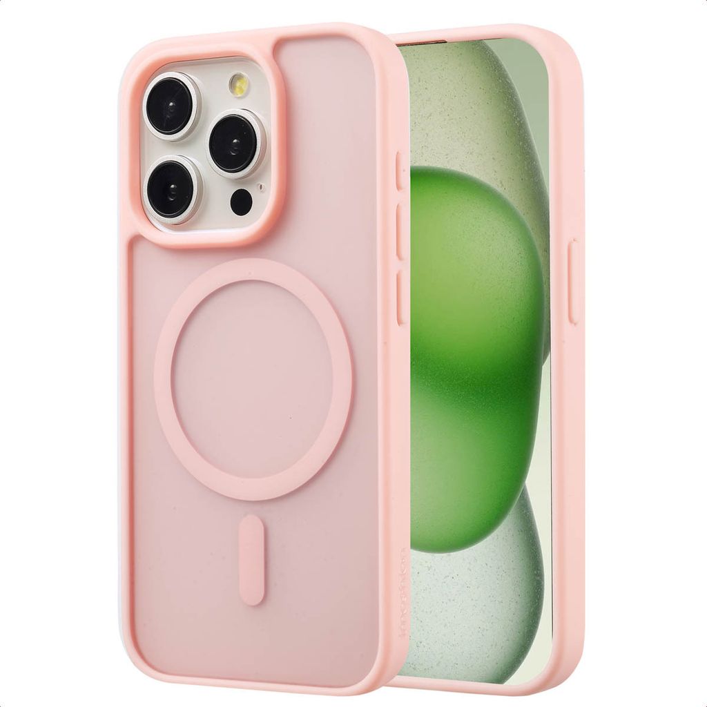 imoshion Color Guard Back Cover mit MagSafe iPhone 15 Pro - Hellrosa