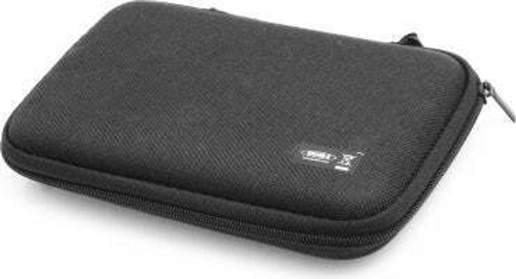 System-S stoßsicheres Kabelschutz Reißverschluss Etui (ca.2 cm x 9 cm x 15 cm) Tasche Box Hülle für Mp3 Player Kopfhörer Smartphone