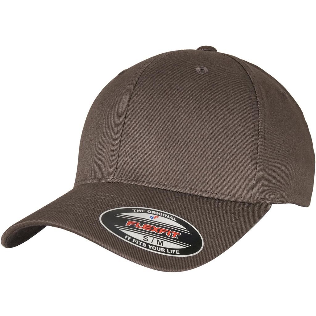 Casquette Flexfit® Wooly Combed, gris foncé/gris foncé, Image du produit 