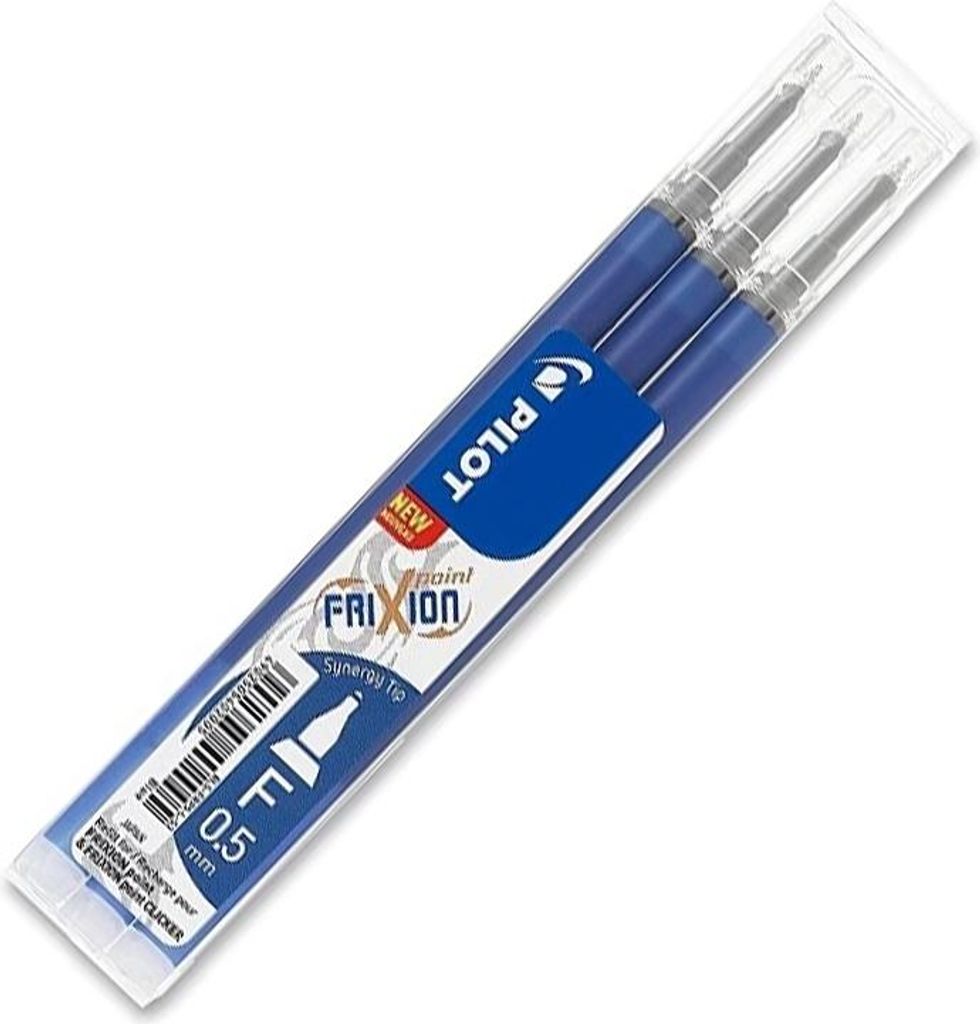 Pilot FriXion Ball, Blau, 0,5 mm, 0,25 mm, CE, 3 Stück(e) Produktbild 