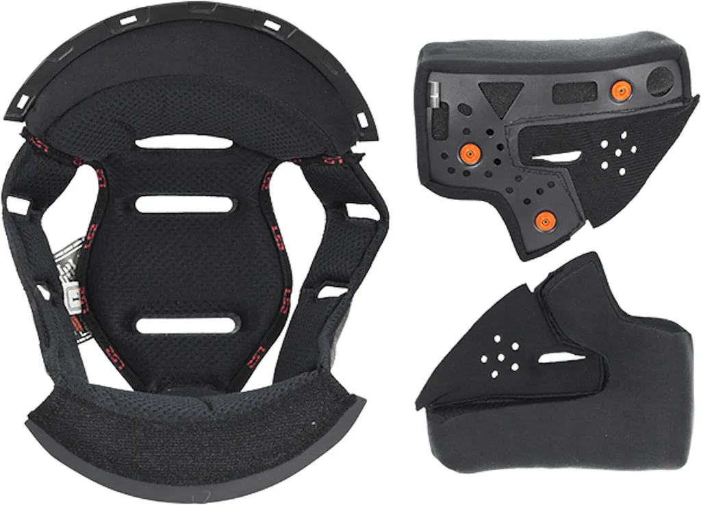 Intérieur de casque LS2 FF320 Stream avec mousses de joues - Taille XXS