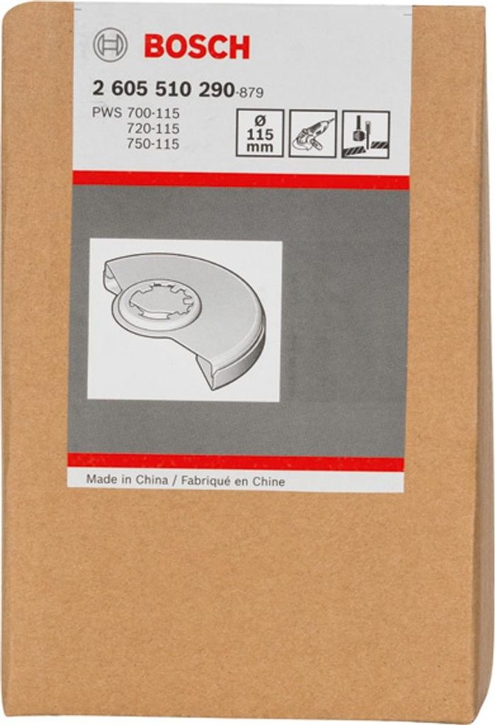 Bosch 2 605 510 290, 11,5 cm, Bosch, PWS 700-115, Szary Zdjęcie produktu 
