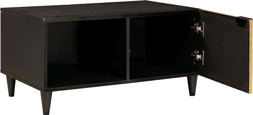 vidaXL Couchtisch 80 x 50 x 40 cm Massivholz Mango