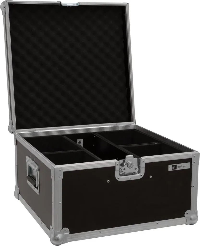 Valise de transport pour 4 projecteurs PAR LED : idéal tournées et DJ