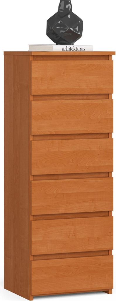 Akord Hohe Kommode Erle 40X35X109 Cm Produktbild 
