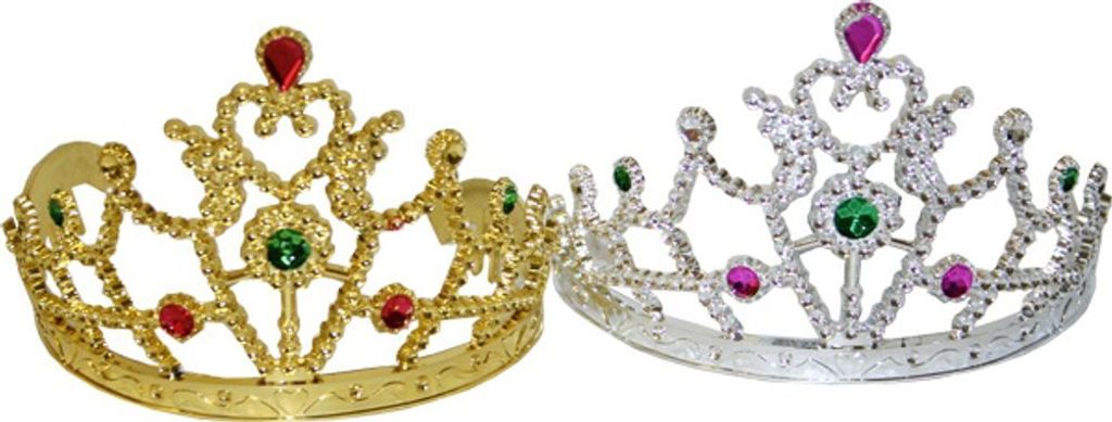 Korunka princezna - 2 druhy - zlatá - stříbrná Obrázek produktu 