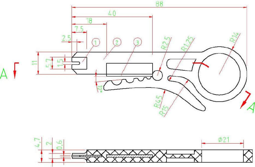 ProfiPatch LSA Anlegewerkzeug Auflegewerkzeug für Netzwerkdose Patchpanel Keystones LAN ISDN