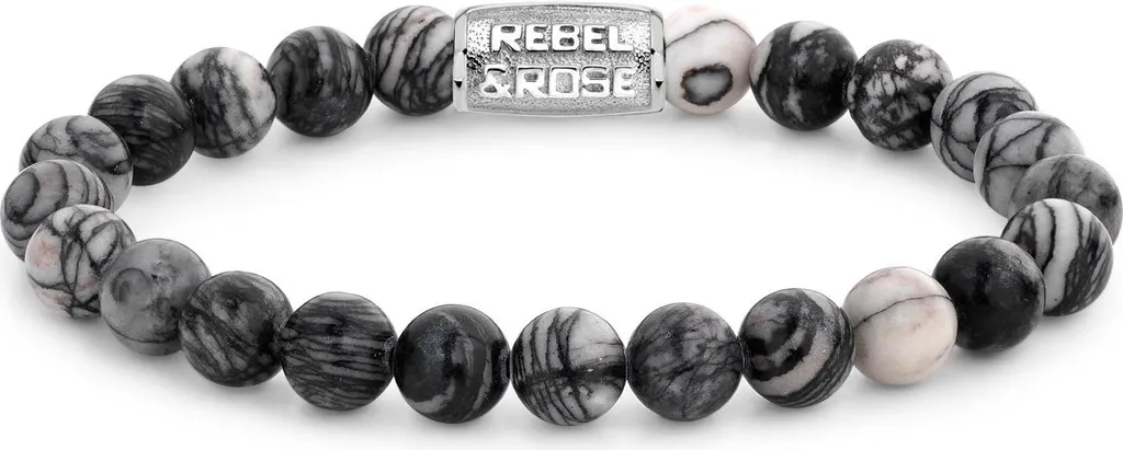 Bracelet Homme Rebel & Rose Black Wolf : L'Accessoire Idéal au Quotidien