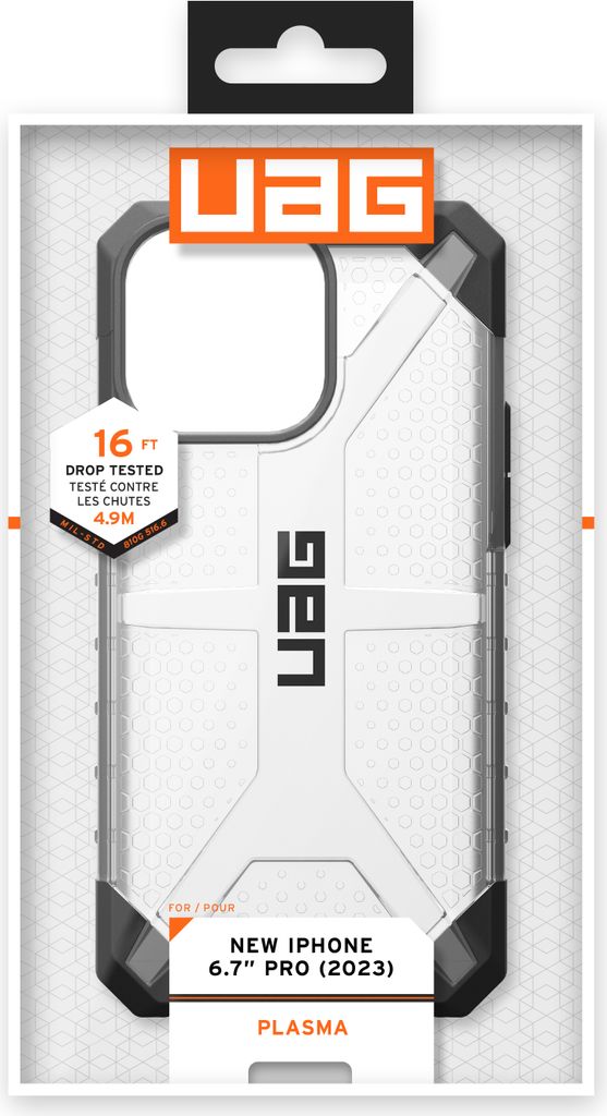 Urban Armor Gear Plasma, Cover, Apple, 15 Pro Max, 17 cm Produktbild 