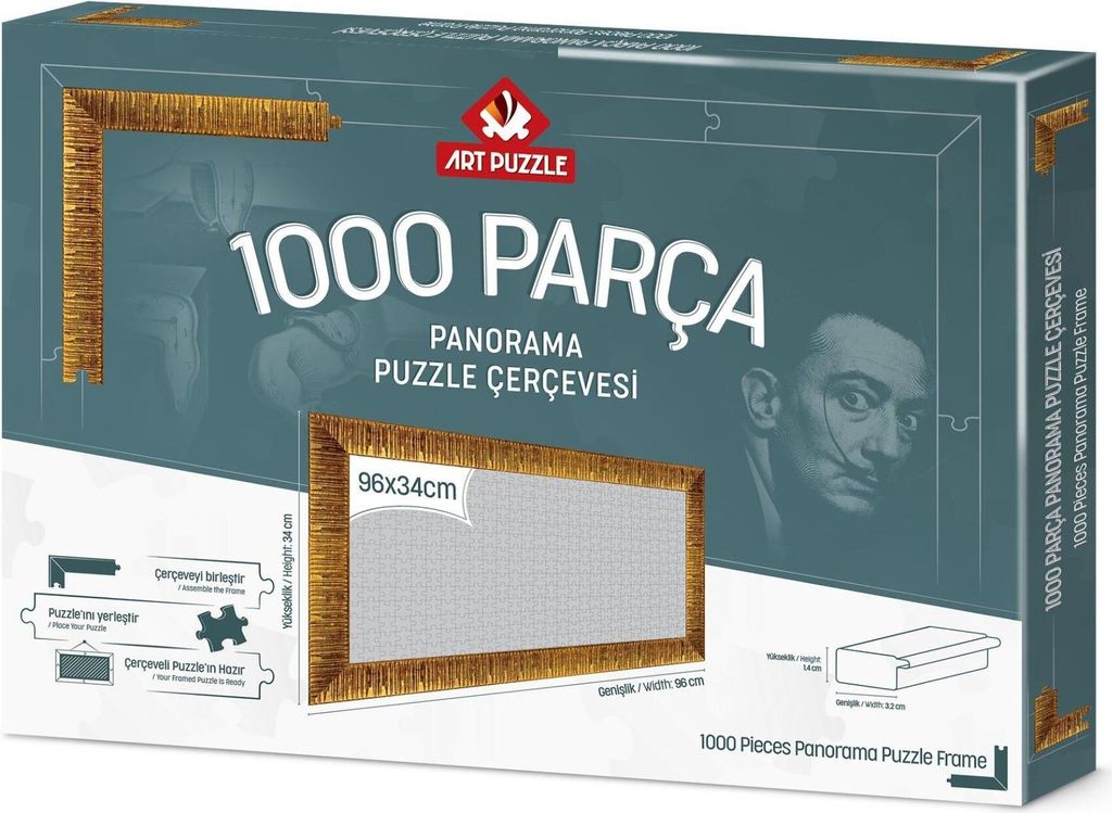 KUNSTPUZZLE Rm Puzzle 96x34cm Gold ( 14623)
