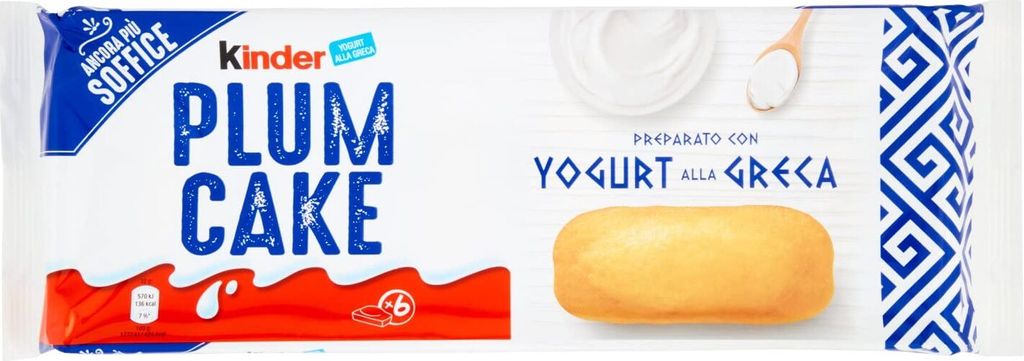 kinder Plum Cake Yogurt alla Greca 6er Produktbild 
