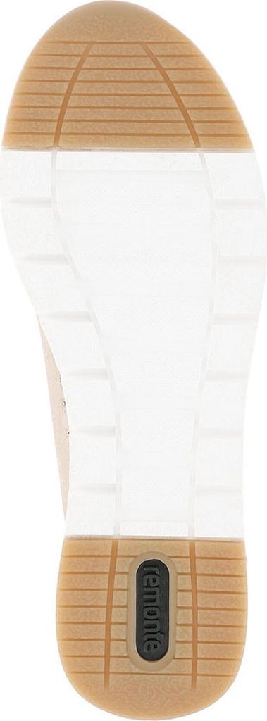 Remonte Damen Sneaker in Weite G Textil Reißverschluss Schnürer R6700, Größe:40 EU, Farbe:Gold