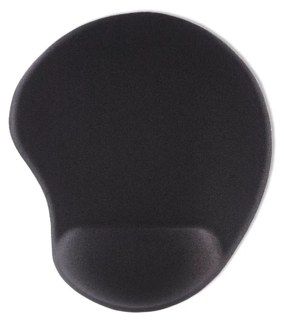 Tapis de souris Ergo Mini noir - Format compact pour bureau et voyage