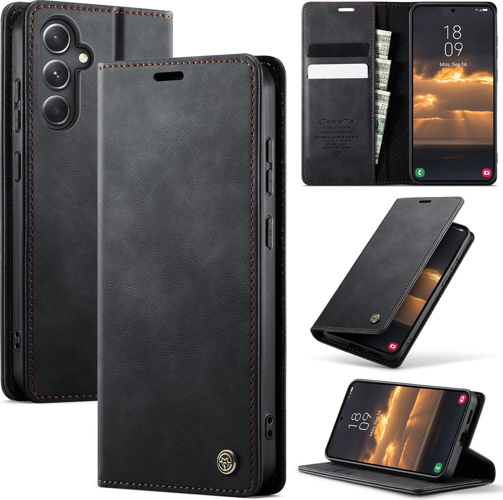 Etui en cuir pour Samsung Galaxy S23 FE, protection RFID, Image du produit 